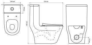 Детский унитаз Laguraty 101 Y жёлтый